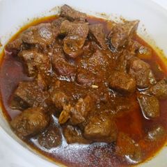 A picture of Kaleji greavy.