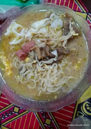Foto resep Mie Rebus Daging Sapi