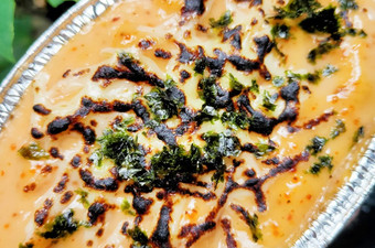 Resep Salmon, kani and beef mentai rice Istimewa