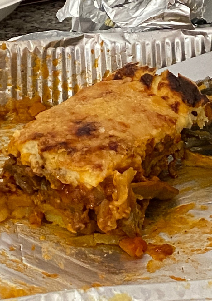 Una foto de Moussaka