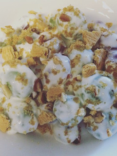 A picture of Lisa's Grape salad.