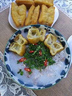 Hình của món Cháo sườn.