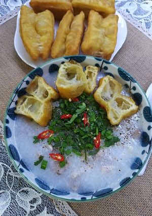 Hình của món Cháo sườn.