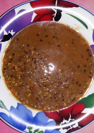 Foto resep Bubur kacang hijau mix mata ikan