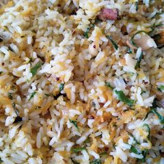 A picture of Carrot rice.