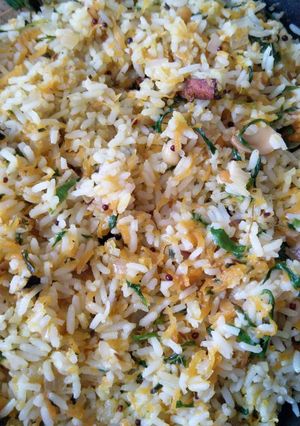 A picture of Carrot rice.