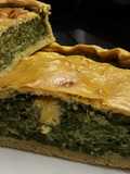 Pascualina with Swiss Chard and Raw Onion, Super Easy!