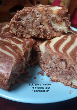 Foto resep Bolu zebra