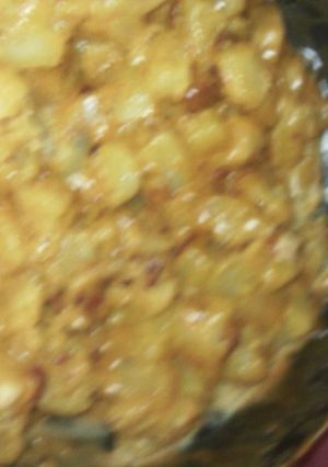 Una foto de Papas a la crema