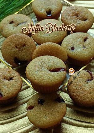 Gambar Muffin Vanilla Blueberry