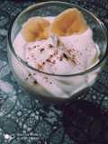 Postre en copa "Banana y Dulce de leche"