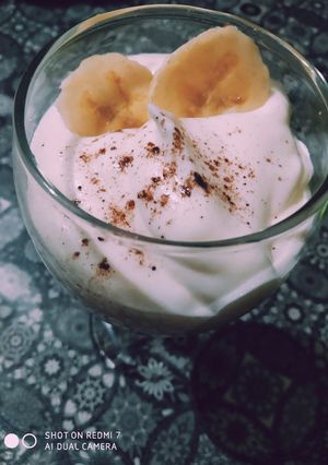 Una foto de Postre en copa "Banana y Dulce de leche"