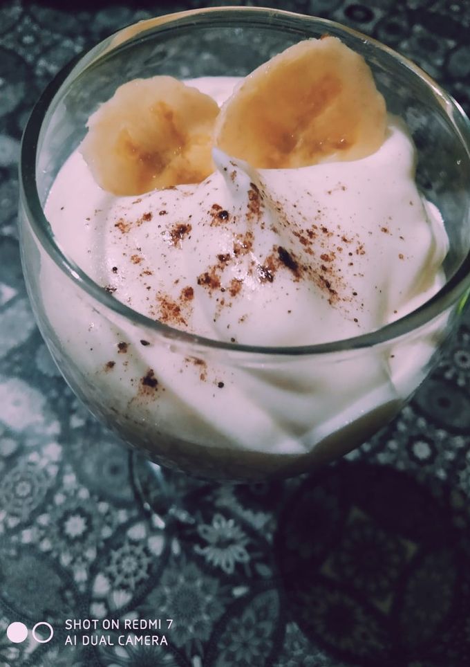 Una foto de Postre en copa "Banana y Dulce de leche"