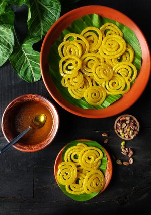 রেশমী জিলাপী রেসিপির প্রধান ছবি