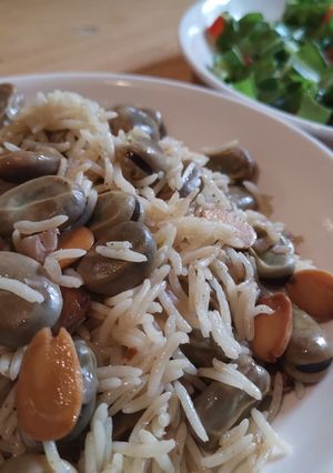 صورة لوصفة رز بفول 🍚