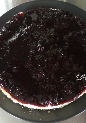 Una foto de Tarta de queso buenísima