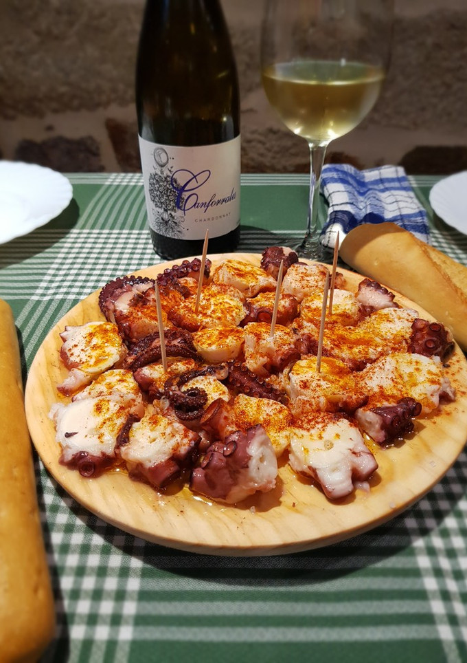 Una foto de Pulpo "á feira"