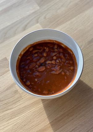 A picture of Five bean chilli.