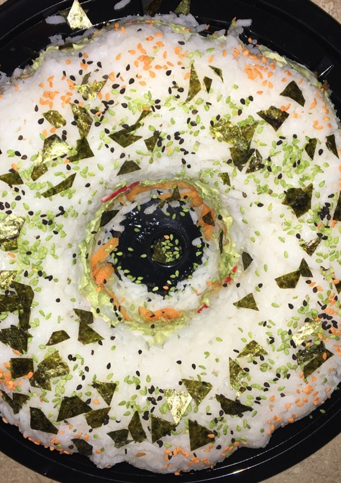 Una foto de Rosca de Sushi