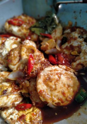 Foto resep Telor Ceplok Kecap Pedas