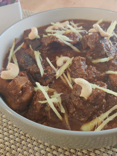 A picture of Eid special Shahi Mutton Qorma.
