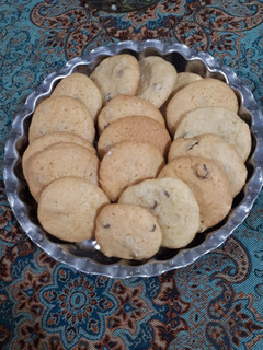عکسی از دستور شیرینی کشمشی