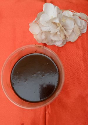 A picture of Home made chocolate.