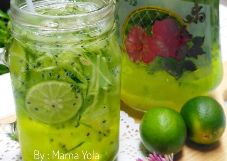 Resep Es Timun Selasih Anti Gagal