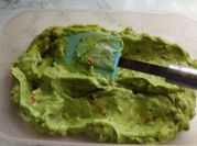 A picture of creamy avocado dip