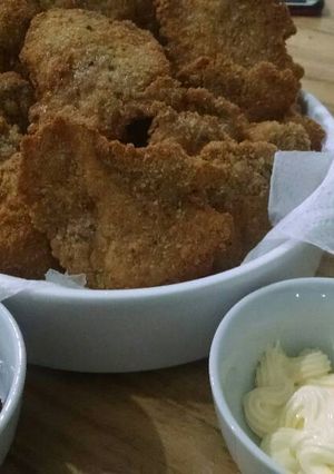 Una foto de Trapitos de pollo 🍖🍖