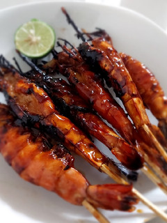 Foto resep Udang bakar madu rumahan