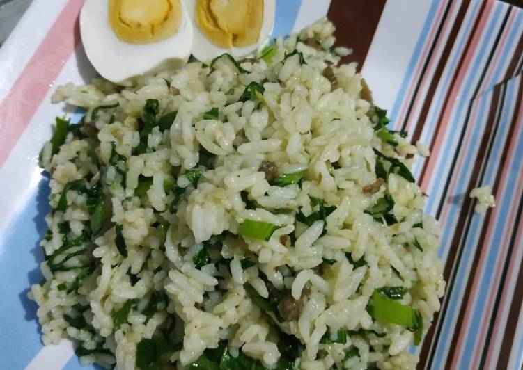 Nasi goreng wader cabe ijo