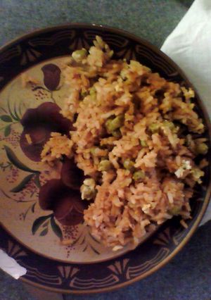 A picture of Sweet Pea Rice.