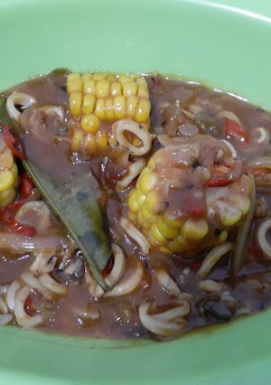Foto resep Cumi saus padang