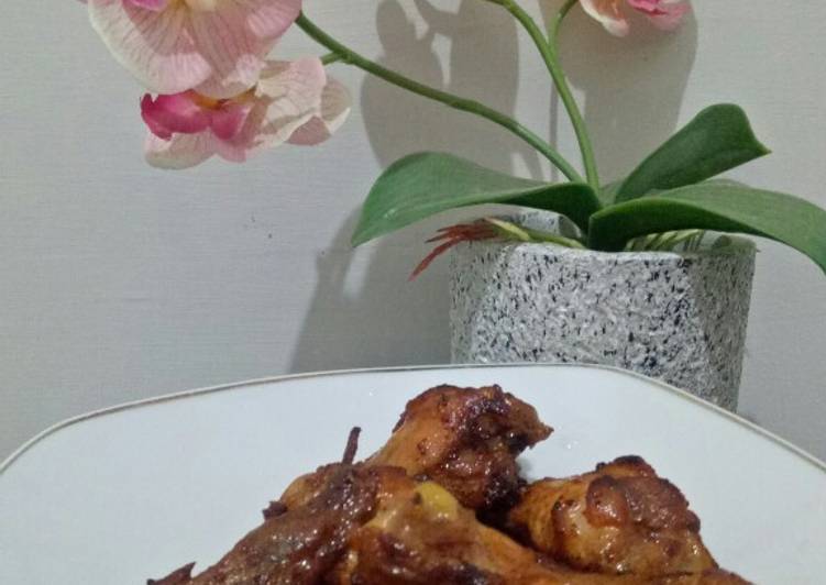 8 Resep: Spicy chicken wings ala pizza hut Anti Ribet!