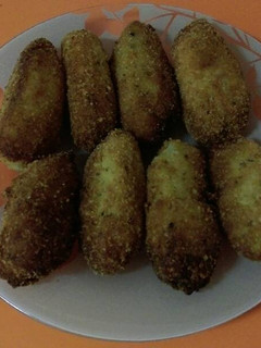Una foto de Croquetas de coliflor y quinoa