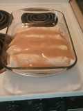 Chicken and Stuffing Enchiladas