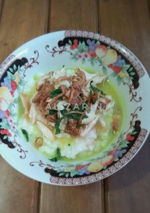 Foto resep Bubur Ayam Bumbu Kuning