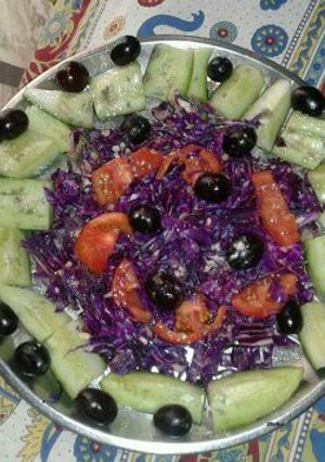 A picture of Lajwab salad.