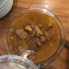 A picture of Cukiok masak kecap khas benteng.
