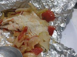 Una foto de Filete de tilapia al vapor