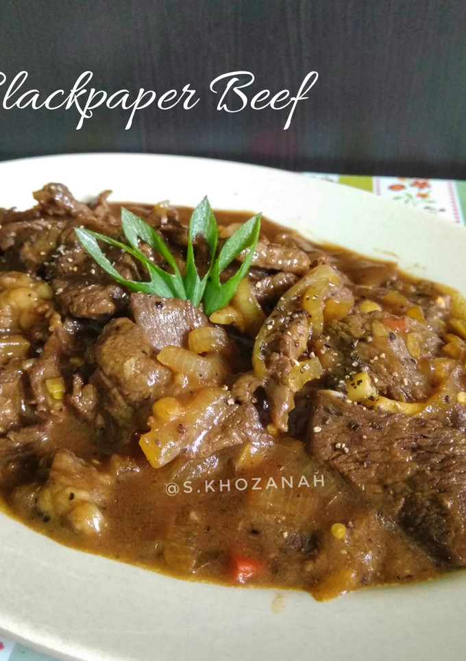 Foto resep Blackpaper Beef / Sapi Lada Hitam