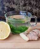 Infusión de albahaca, jengibre y limón 🌱 🫚 🍋 Infusión antinflamatoria de albahaca