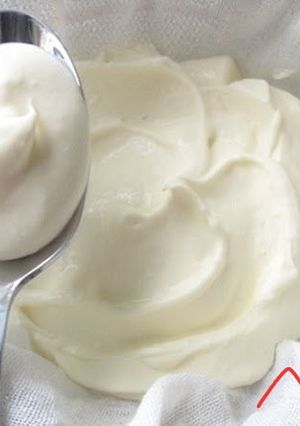 Hình của món Cream cheese nhà làm.