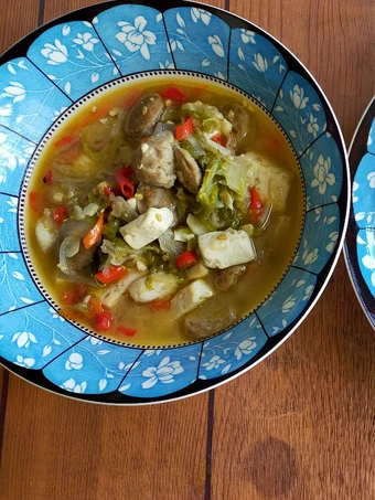 Cara Gampang Membuat Resep Oseng sawi putih bakso dan tahu yang Bikin Ngiler Anti Ribet, Sempurna