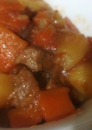 A picture of Beef stew#authormaradhoncontest.