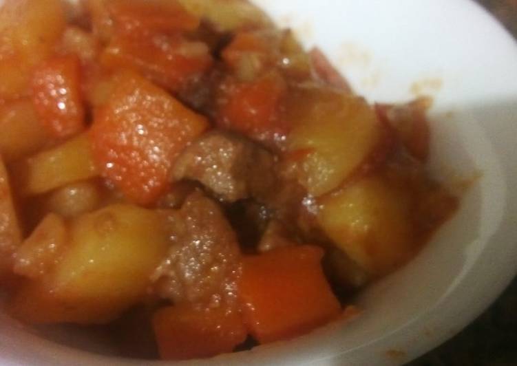 Steps to Make Favorite Beef stew#authormaradhoncontest