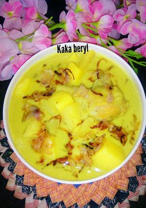Foto resep Opor ayam nenas🐔🍍rumahan