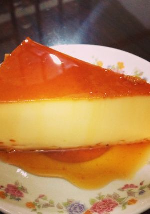 Hình của món Bánh Flan.