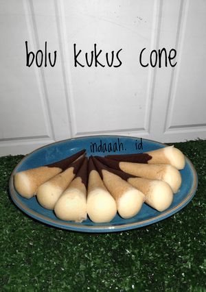 Foto resep Bolu kukus cone